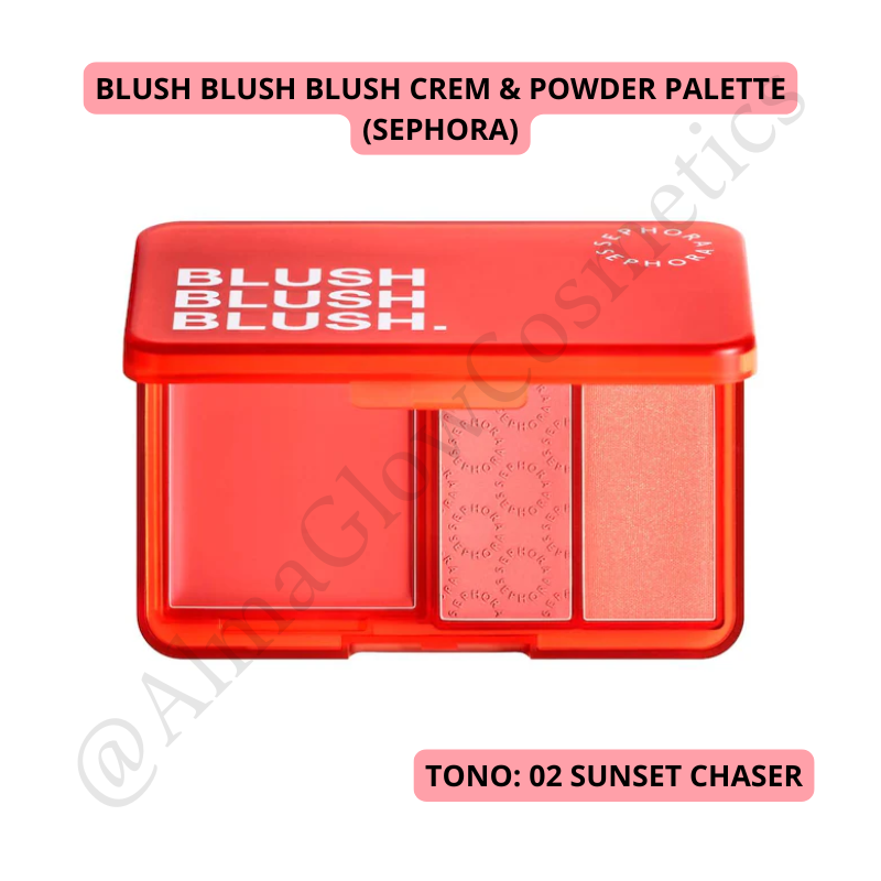 Blush blush blush ... Cream & powder palette (Sephora)