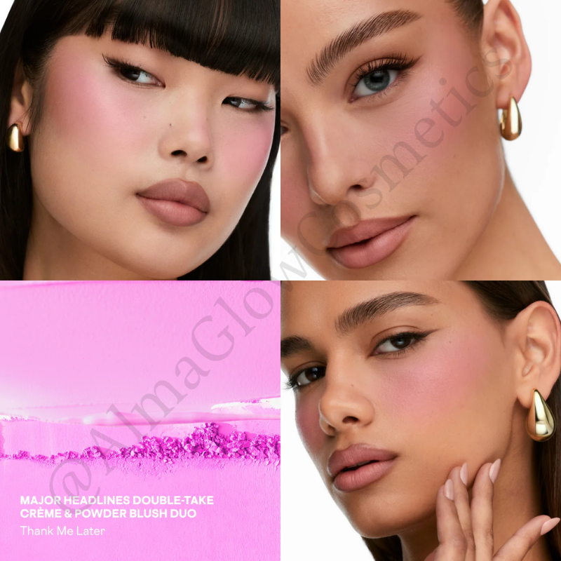 Major Headlines Double-Take Crème & Powder Blush Duo