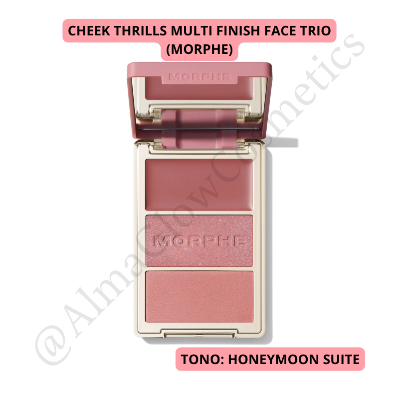 Cheek thrills multi finish face trio (Morphe)