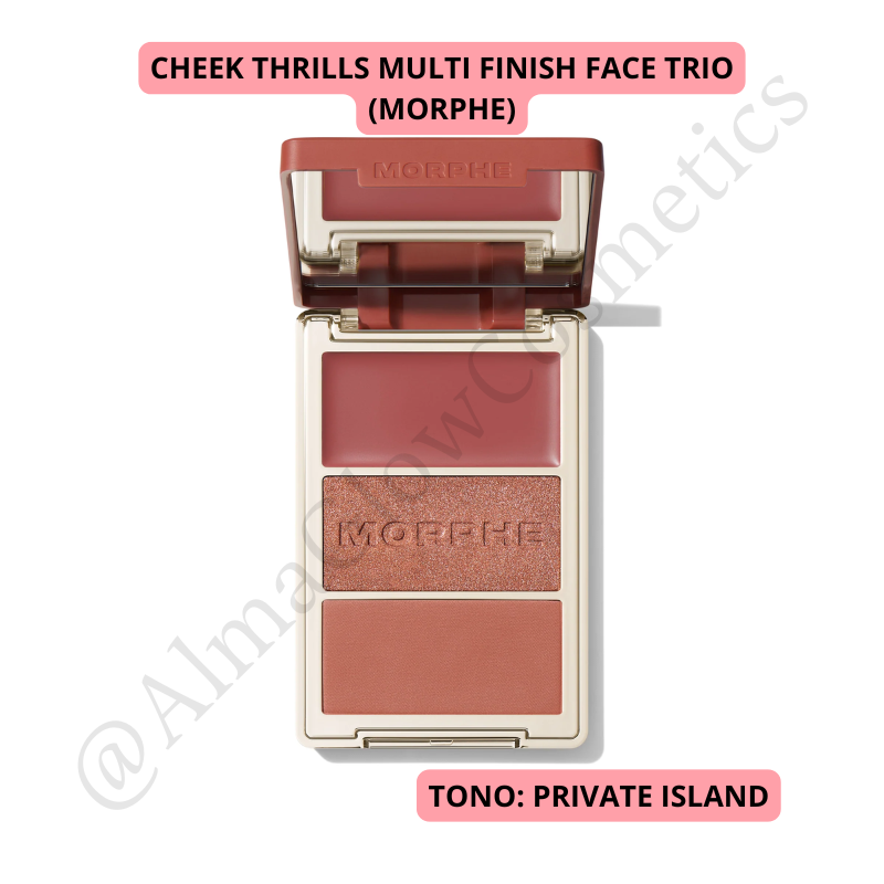 Cheek thrills multi finish face trio (Morphe)