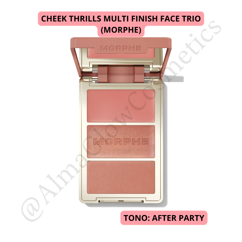 Cheek thrills multi finish face trio (Morphe)