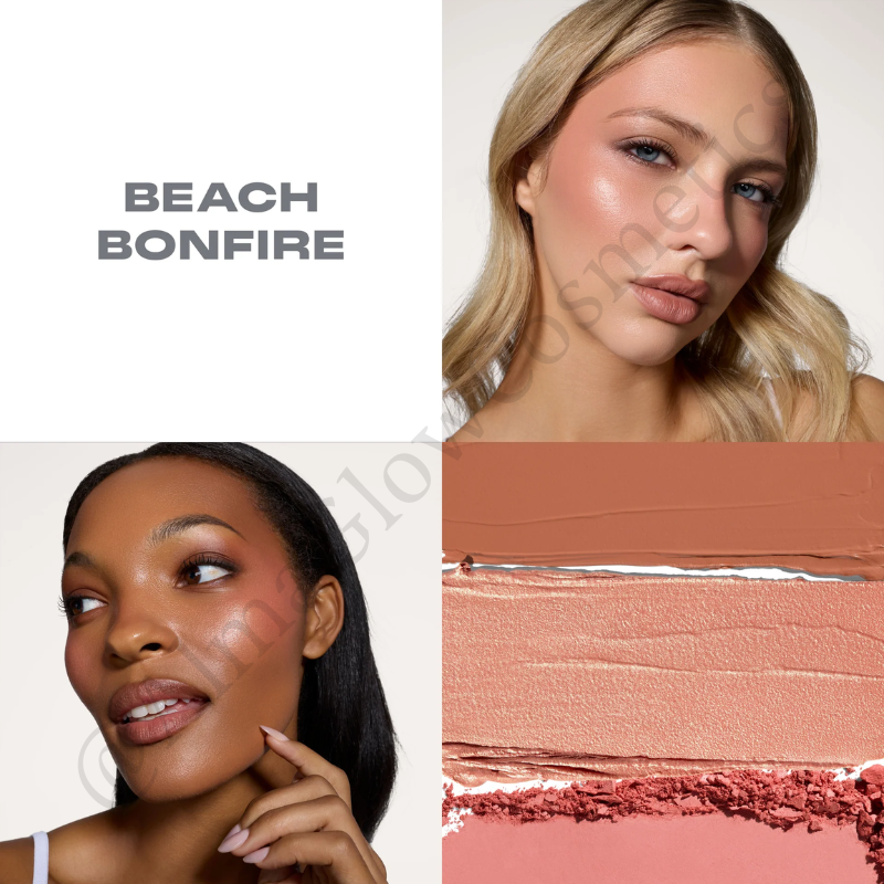 Cheek thrills multi finish face trio (Morphe)