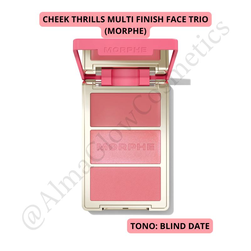 Cheek thrills multi finish face trio (Morphe)