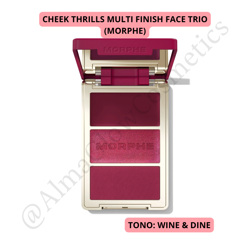 Cheek thrills multi finish face trio (Morphe)
