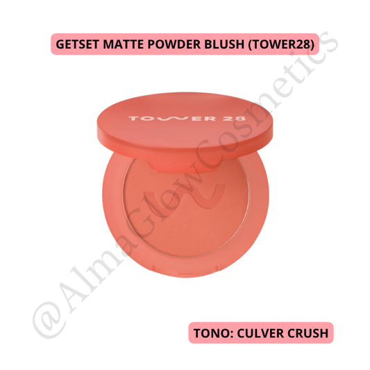 GetSet Matte Powder Blush (TOWER28)