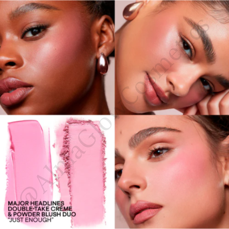 Major Headlines Double-Take Crème & Powder Blush Duo