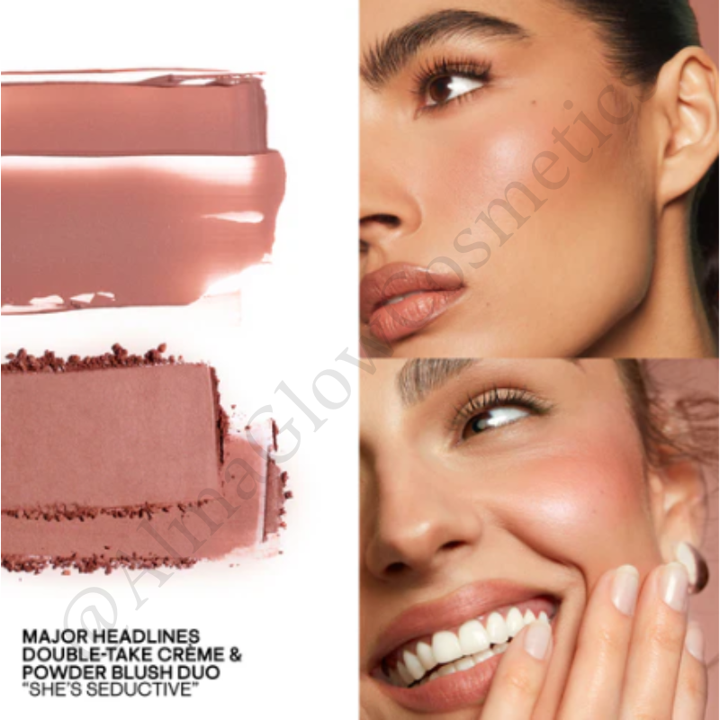 Major Headlines Double-Take Crème & Powder Blush Duo