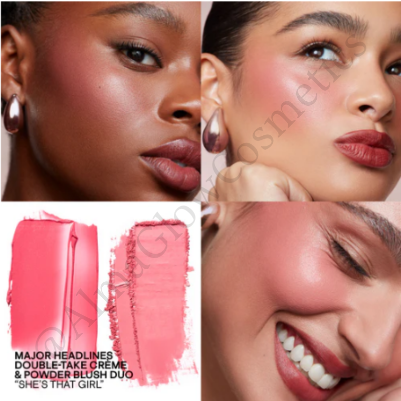 Major Headlines Double-Take Crème & Powder Blush Duo