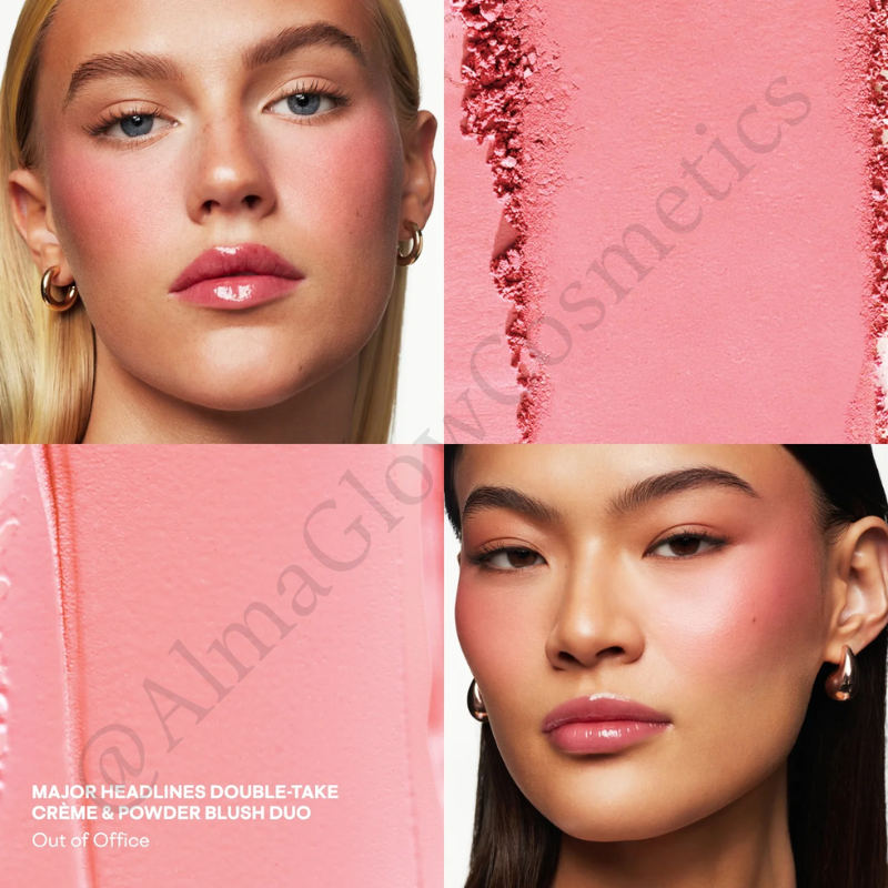Major Headlines Double-Take Crème & Powder Blush Duo