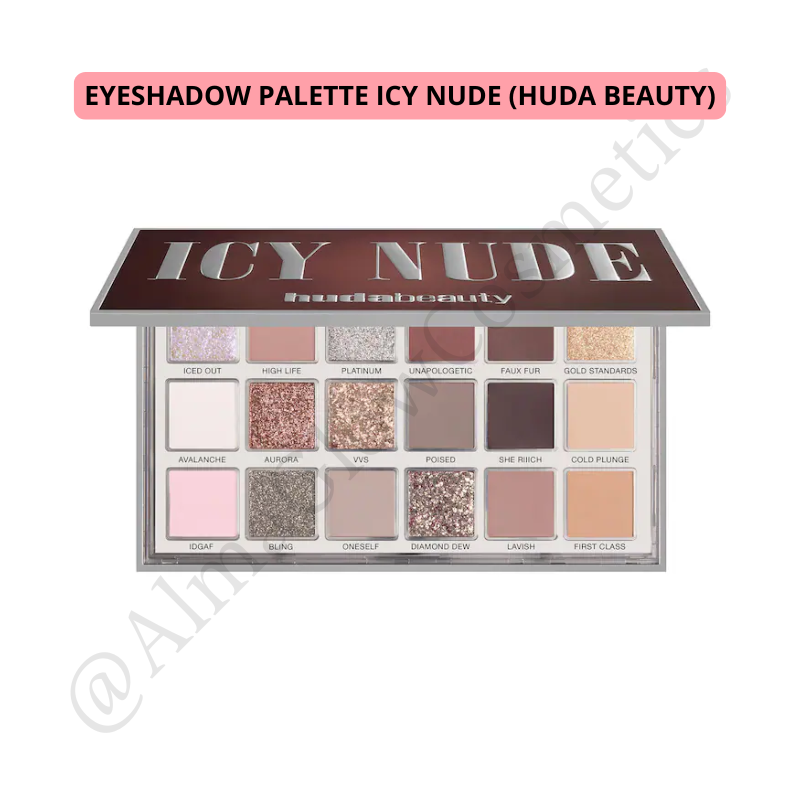 Eyeshadow palette ICY NUDE (Huda beauty)