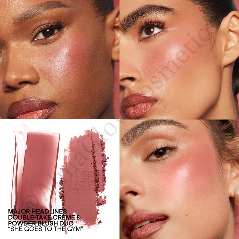 Major Headlines Double-Take Crème & Powder Blush Duo Mini