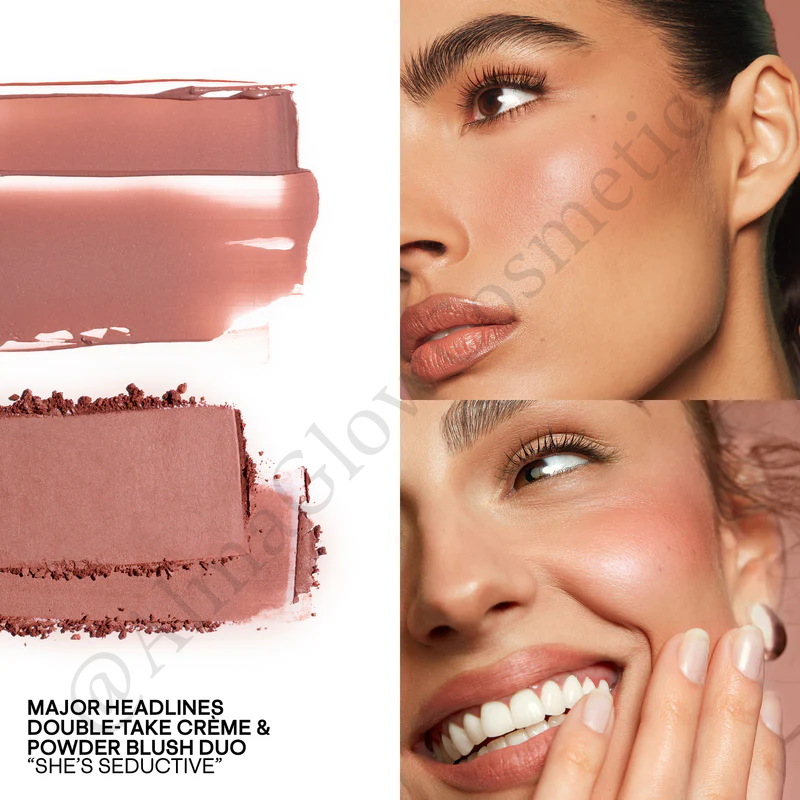 Major Headlines Double-Take Crème & Powder Blush Duo Mini
