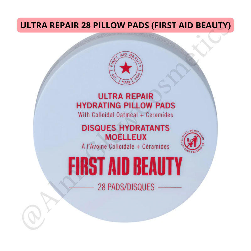 Ultra Repair Hydrating Pillow Pads with Colloidal Oatmeal and Ceramides 28 PADS (FIRST AID BEAUTY) (Copia)