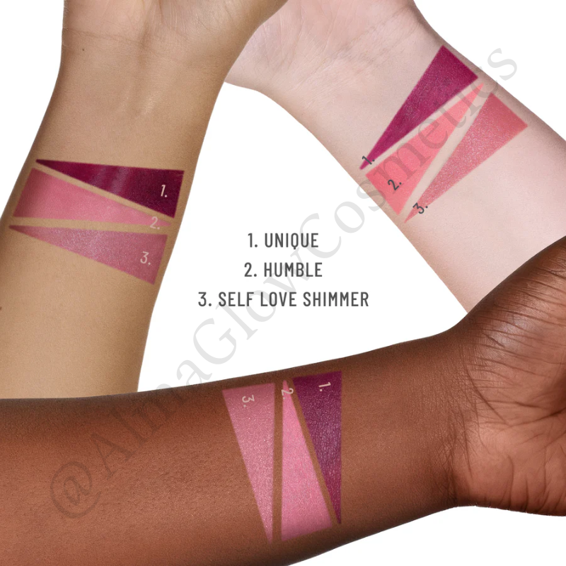 3Pc Satin & matte blush set (LYS BEAUTY)
