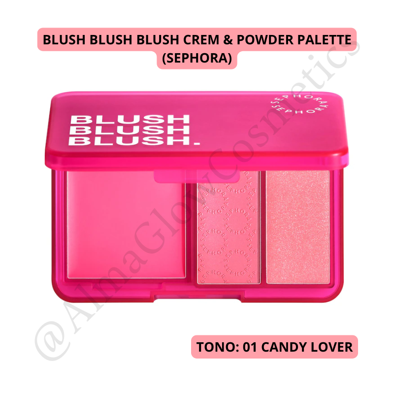 Blush blush blush ... Cream & powder palette (Sephora)