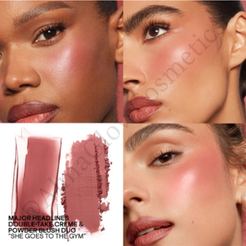 Major Headlines Double-Take Crème & Powder Blush Duo