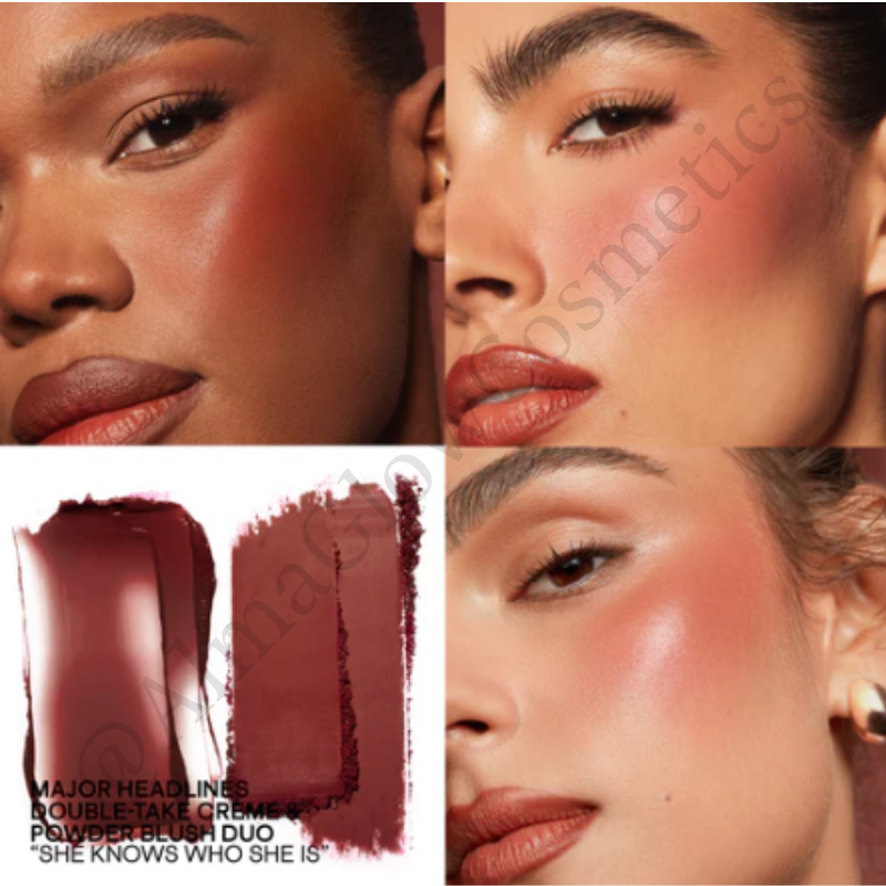 Major Headlines Double-Take Crème & Powder Blush Duo