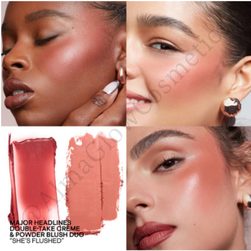 Major Headlines Double-Take Crème & Powder Blush Duo